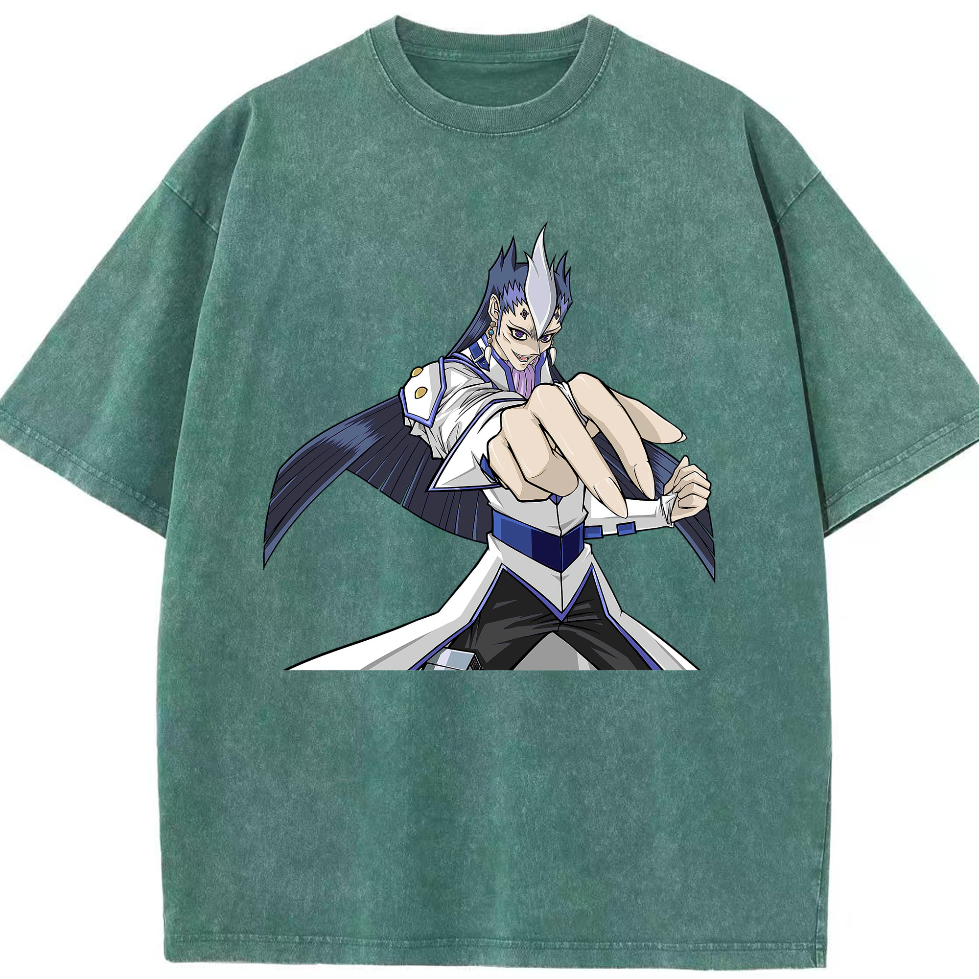 （画像用） 遊☆戯☆王 Yu-Gi-Oh! 綿100% ヴィンテージ風 半袖Tシャツ（フロントプリント）